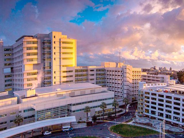 aerial view of UC Davis medical center